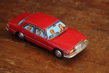 Vintage Tin Toy Car Sedan MF 294 With Sound Effect And Friction
