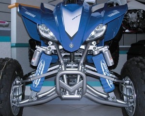 Schampa Dirtskins Stock Shock Covers Black #DS21-1 Yamaha YFZ450 ATV 2004-2006