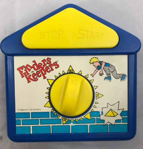 Vintage 1988 FINDERS KEEPERS Nickelodeon TV Show Board Game Look Look & Find - Picture 3 of 12