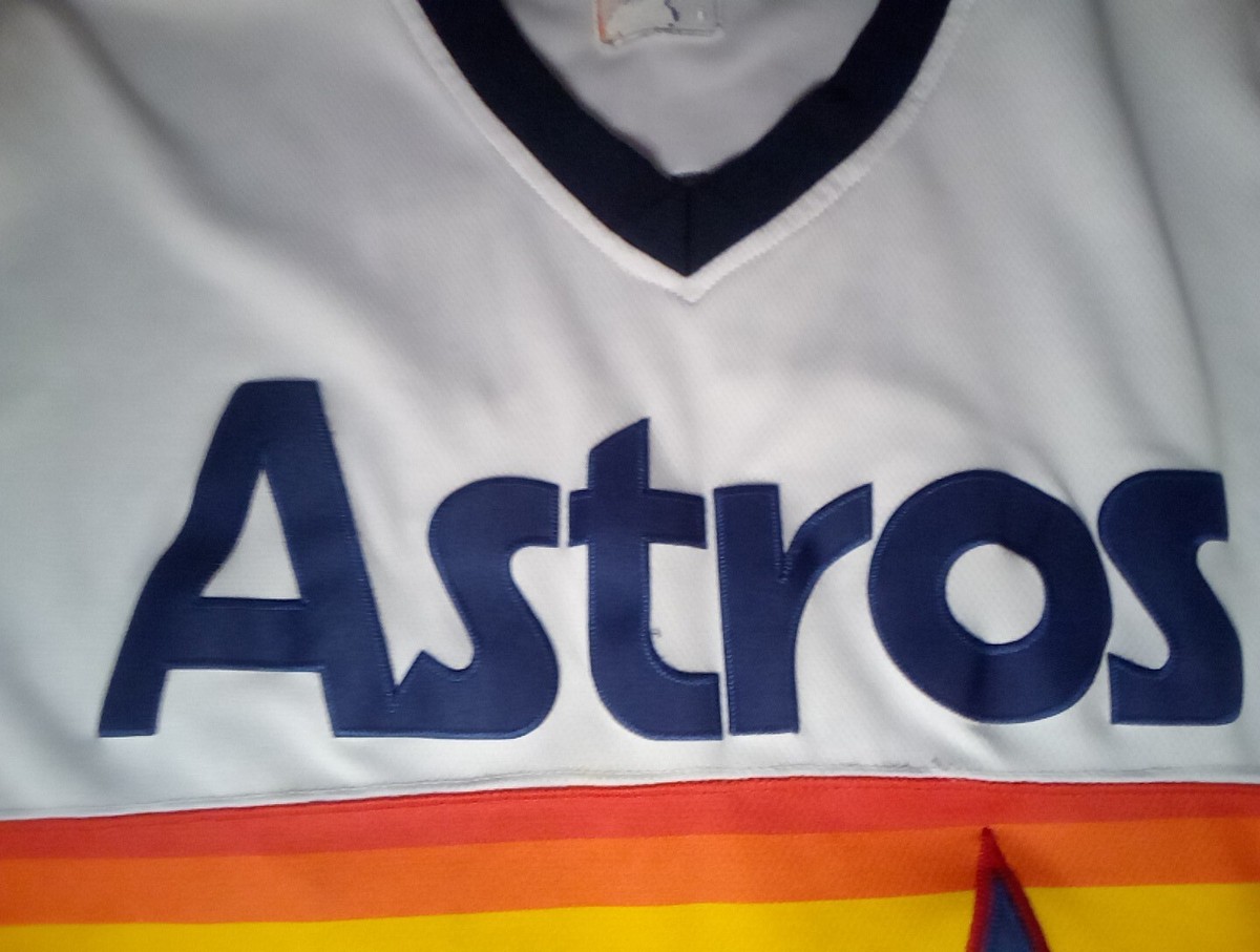 NOLAN RYAN #34 HOUSTON ASTROS MLB Baseball Jersey Majestic