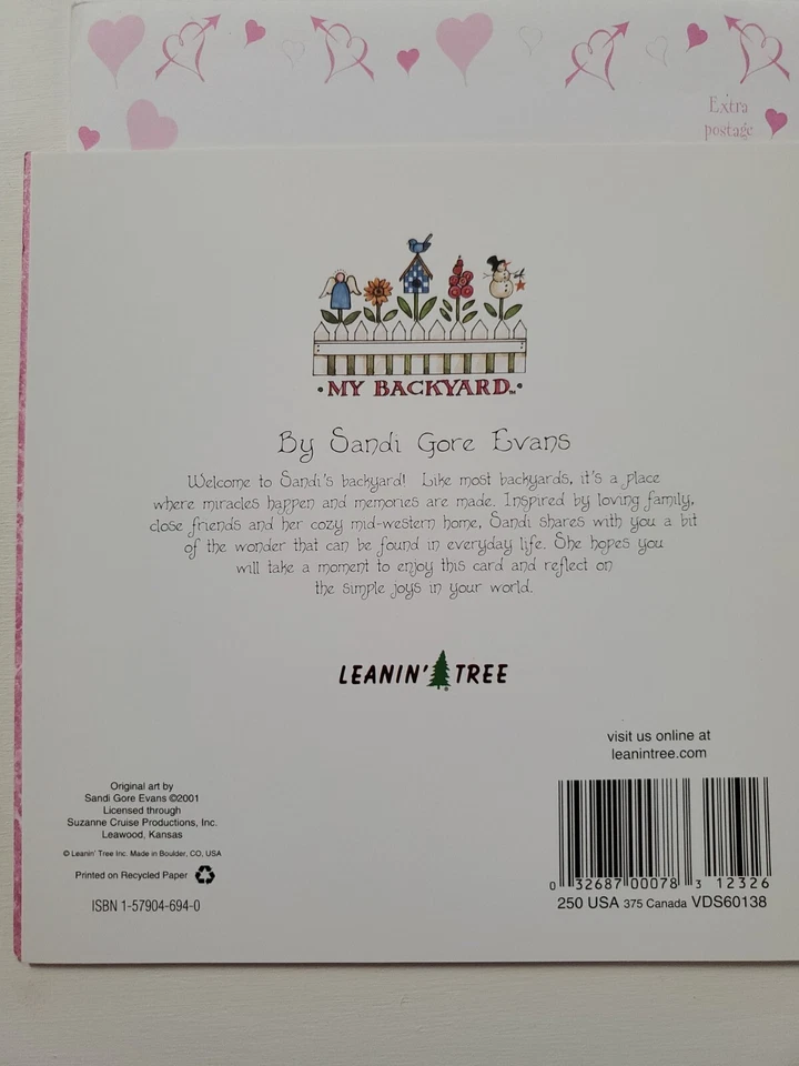 Leanin' Tree Valentine’s Day Greeting Card A Day As Lovely As You Thankful Love - Image 3 of 3