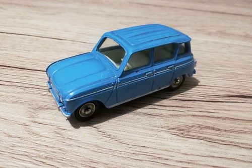 DINKY TOYS RENAULT 4L BLEU DUR OU BLEU SOUTENU - Imagen 6 de 15
