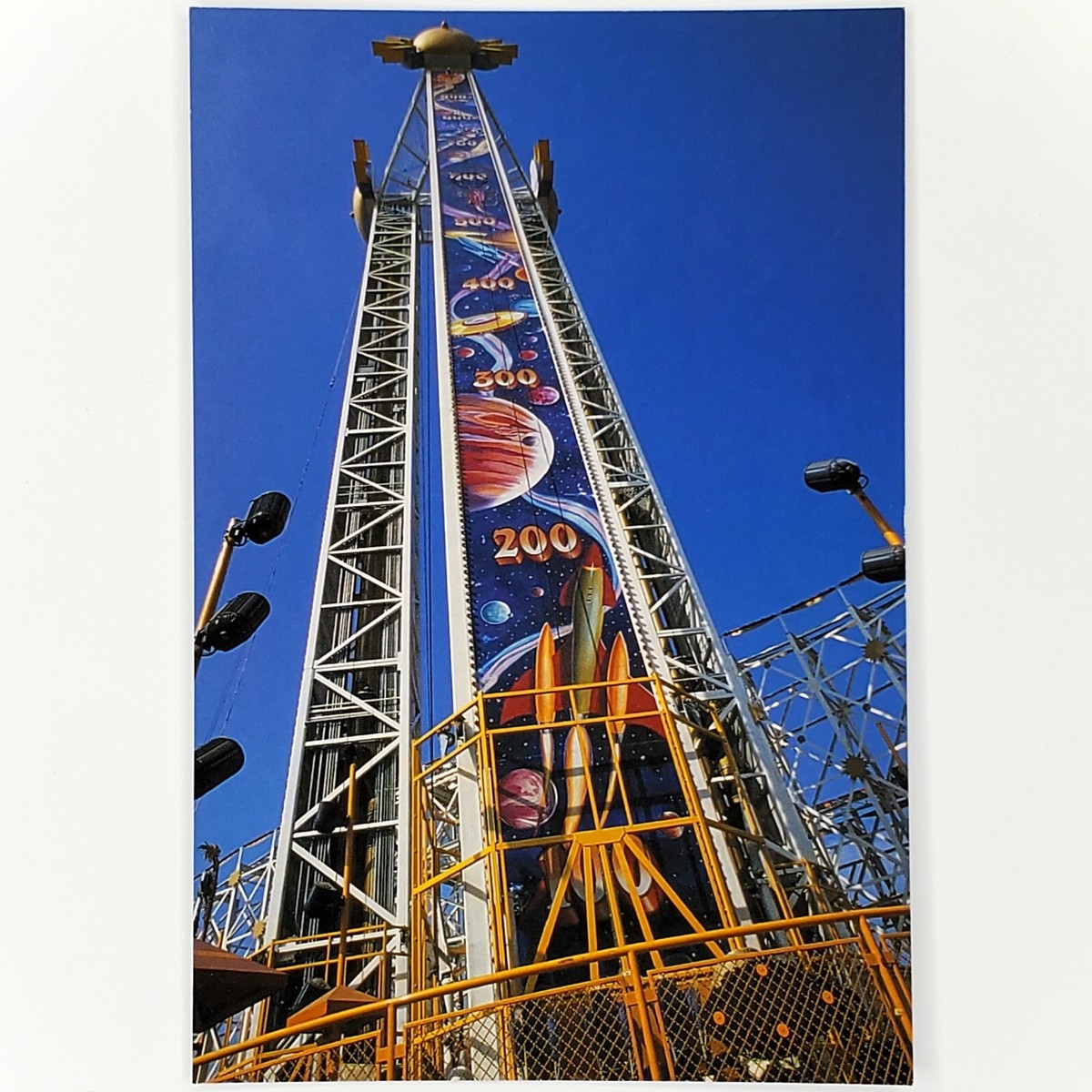 Disney's California Adventure Postcard Maliboomer Paradise Pier