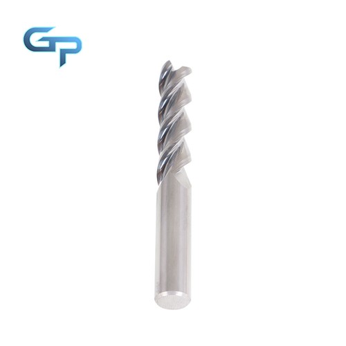 1/2" 3 Flute Long Length 2" LOC 4" Overall Length Carbide End Mill Alu-Power - Picture 5 of 15