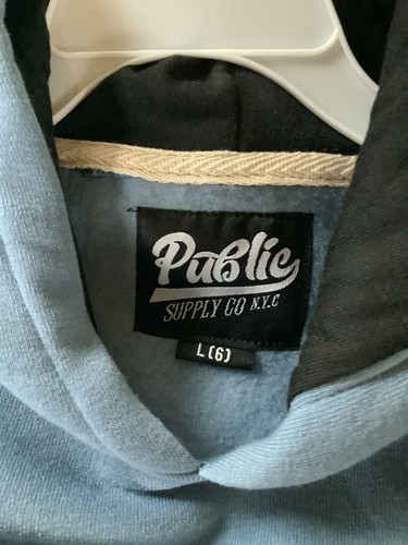 Public Supply Co. NYC Boys sz6 Hooded Warm Up Suit 2pc. NWT - Picture 2 of 9