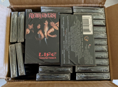 LIFE L.I.F.E. Freaky Fantasy Cassette Single Lot of 30 BRAND NEW & SEALED