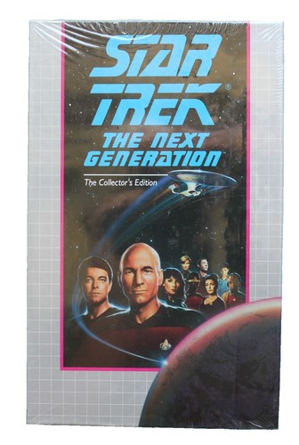 Complete Set of 87 Sealed VHS Star Trek Next Generation Collectors