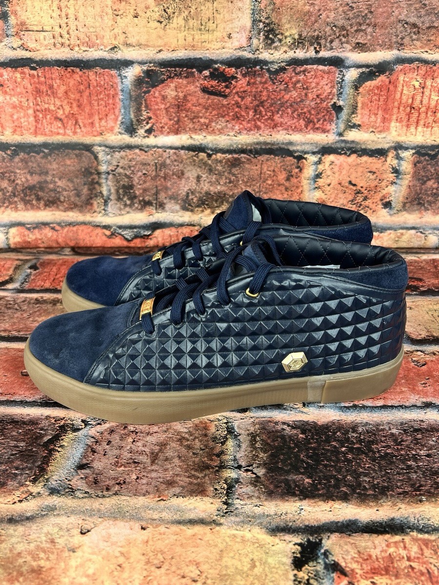 Nike Lebron XIII Lifestyle Dark Obsidian Studded 819859 400 Mens Sz‎ 11 Nike Lebron XIII Lifestyle Dark Obsidian Studded 819859 400  main image 3