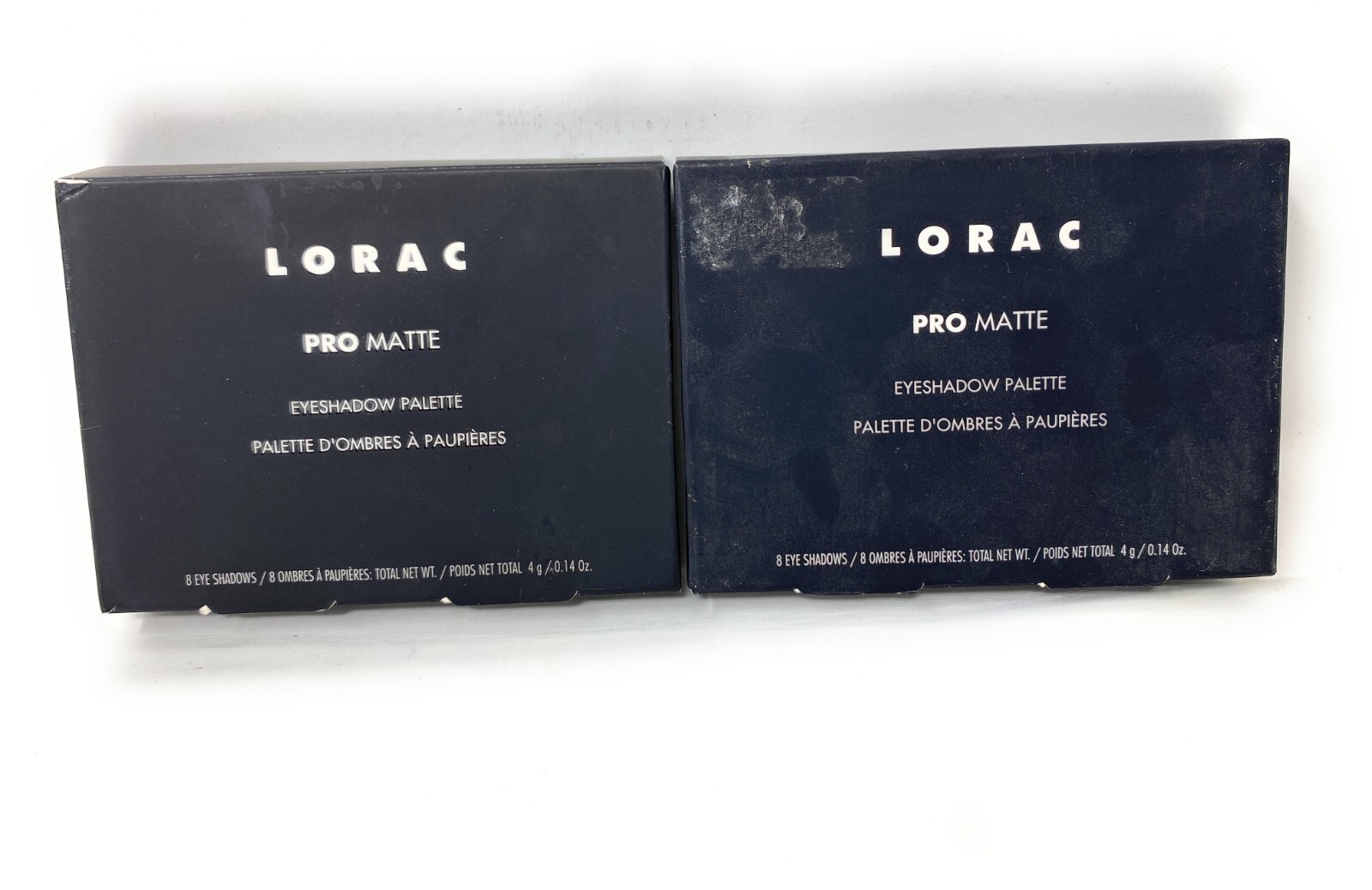 LORAC Eyeshadow Palette Pro Matte Palette Lot of 2 Box Is Damaged