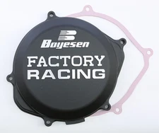 Boyesen Factory Clutch Cover - Black Motorcycle ATV/UTV Dirt Bike CC-06AB 277637