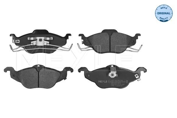 Plaquettes de frein Meyle 025 230 6317/W pour frein à disque de voiture