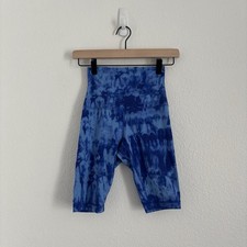 Lululemon Women's Size 4 Blue Tie Dye Align Super High Rise Shorts