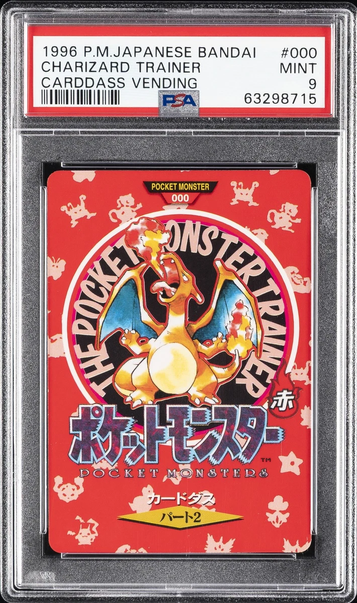 Charizard Pokémon TCG Bandai Professional Sports Authenticator
