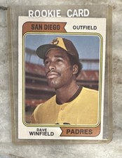 Topps 1974 Dave Winfield Rookie #456 San Diego Padres Baseball Card