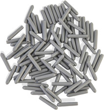100 PCS Universal Dishwasher Rack Tine Prong Repair End Cover Caps, Flexible Vin