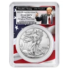 2022 (W) $1 American Silver Eagle PCGS MS70 FDOI Trump 45th President Label