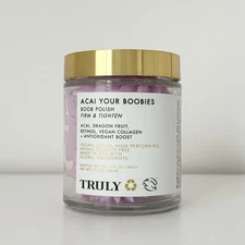 Truly Acai Your Boobies Boob Polish Firm & Tighten 2 oz (6 oz Whipped Volume)