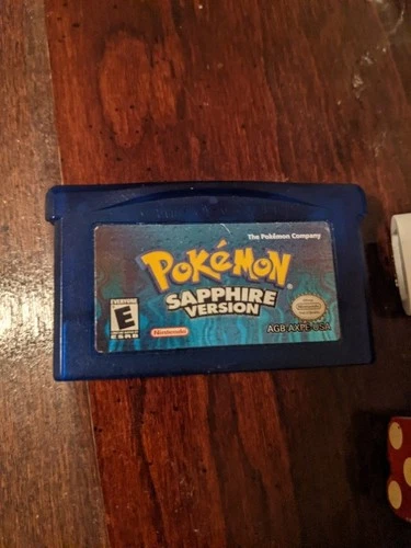 Pokemon: Sapphire Version Authentic, Dry Battery (Game Boy Advance, 2003)