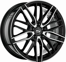 4x Ganzjahresräder MSW 72 für BMW 3er-Compact 346K E46 ABE  17 Zoll Felgen 225