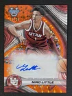 New Listing2024-25 Bowman Best U #B24-ML Miro Little Auto Orange Geo 2/25 - See Pic Of Back