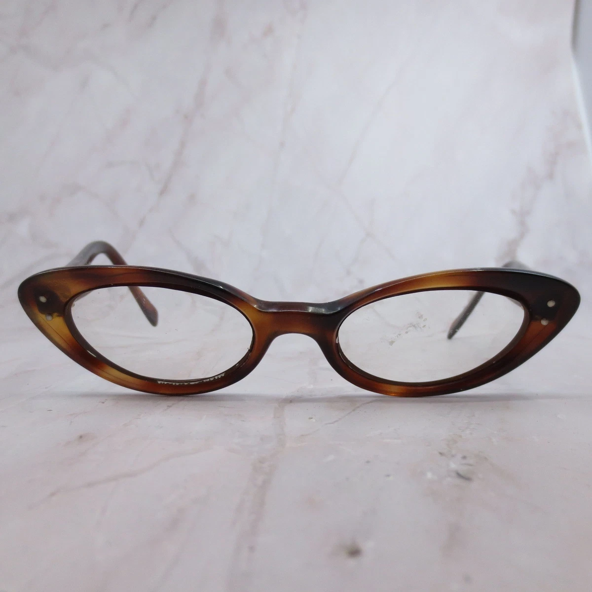 Vintage 1950s/1960s Cat Eye Tortoise‎ Frame France Metal Star Eyeglasses Eyewear Tortoise 1950s Vintage Eyeglasses for sale | eBay main image 2