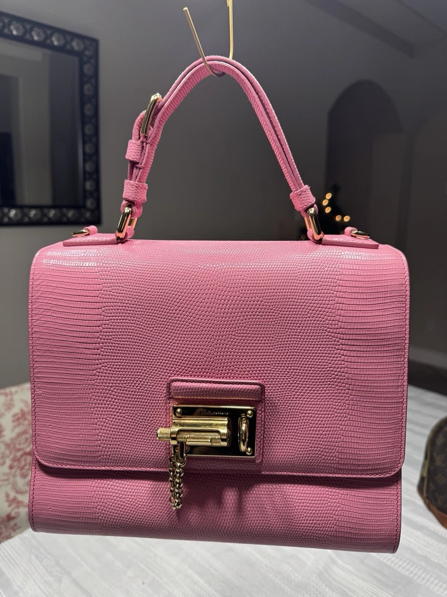 Dolce&Gabbana Leather Exterior Pink Bags & Handbags for Women for