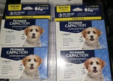 PetArmor Capaction Oral Flea Treatment for Dogs (2-25 lbs) 6×4= 24  tablets 