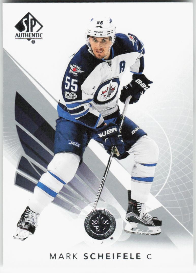 2017-18 SP Authentic #6 Mark Scheifele