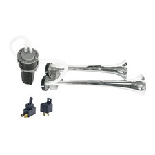 Trombe bitonali in alluminio 24V 20A con compressore - 118db