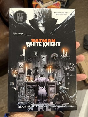 Batman White Knight Black Label October 9th 2018 DC Comics Advanced Readers 1st