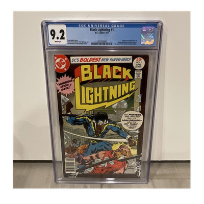 DC Comics Black Lightning #1 (1977) CGC 9.2 Near Mint- Bronze Age