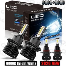 For Ford Expedition 2007-2014 6000k White Led Headlight Hilofog Light 4x Bulbs For Ford Expedition 2007-2014 6000k White Led Headlight Hilofog Light 4x Bulbs