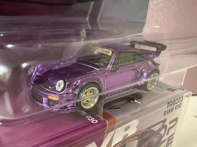 RARE 2026 Vancouver Purple Chrome Poprace 1/64 Porsche RWB