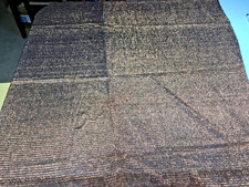 10 pieces of different speaker fabric that totals approxiamately 15 yards