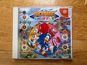 Sonic Shuffle JPN Sega Dreamcast DC W/ Spine & Reg Card