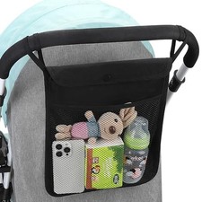 Accmor Universal Stroller Organizer, Mesh Bag Fits for Uppababy, Nuna, Britax...