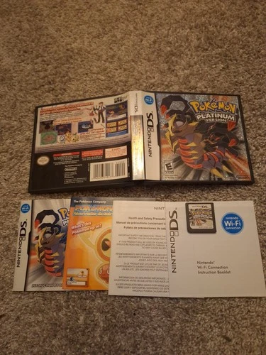 Pokémon Platinum Version Nintendo DS 2009 Complete