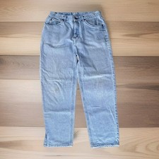 Straight Leg Jeans Riders Light Blue Denim 30x32 Regular Fit Classic