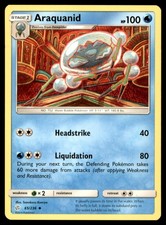 Araquanid 65/236 Uncommon Cosmic Eclipse Pokemon Near Mint
