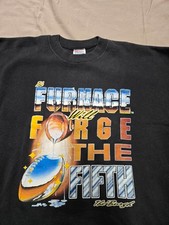 Vintage Pittsburgh Steelers Sweatshirt Hanes XL "Forge The Fifth"