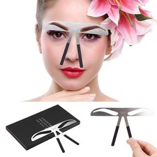 eyebrow ruler permanent measurement balance extension shaping stencil designe...