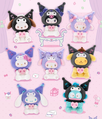 TOPTOY Kuromi Birthday Party Series Plush Pandent Blind box