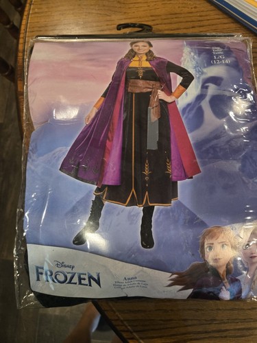Disney Frozen 2 Anna Deluxe Adult Halloween Costume By Disguise Colsplay Large