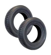 eCustomrim 2-Pack Trailer Tires ST175/80D13 DEEP TREAD LRB Bias Ply 1100 Lbs....