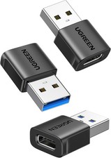 UGREEN USB to USB C Adapter 3Pack, 10Gbps USB...