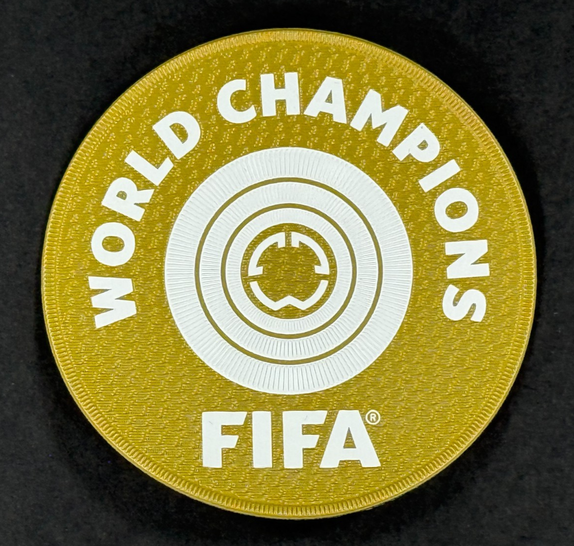 OFFICIAL FIFA CLUB WORLD CUP 2025 WINNERS PATCH - GOLD - 75MM