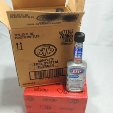 Case 0f 12 STP Complete Fuel System Cleaner 5.25oz Each | 1 Case - 12 Bottle