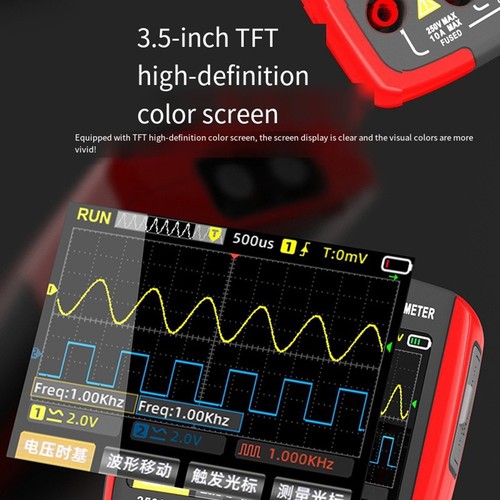 ZT702S Digitales Oszilloskop, Multimeter, Transistortester, 50 MHz Bandbre7974 - Bild 6 von 8