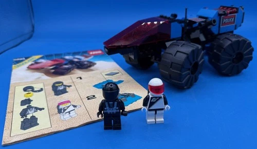 VINTAGE LEGO SPACE POLICE SET 6895 SPY-TRAK 1 100% COMPLETE WITH MANUAL