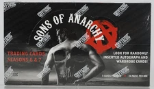 SONS OF ANARCHY SEASONS 6-7 TRADING CARDS BOX (CRYPTOZOIC 2016)